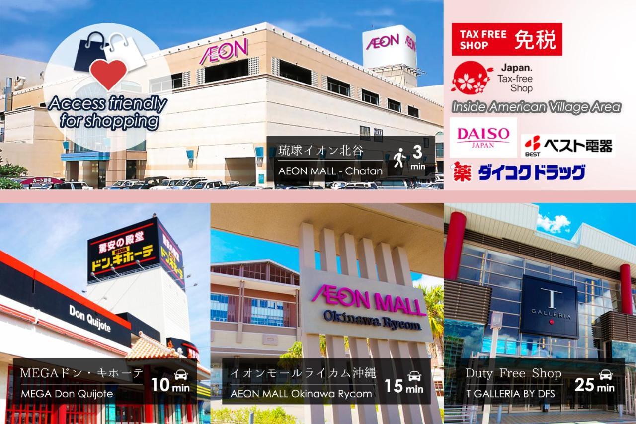 Condominium Hotel Mihama Upi Chatan Buitenkant foto